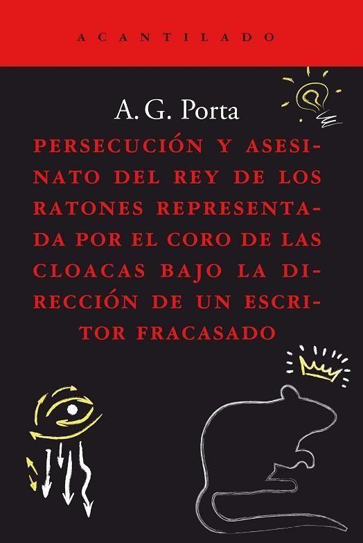 PERSECUCIÓN Y ASESINATO DEL REY DE LOS RATONES | 9788419036186 | PORTA, A.G. | Llibreria Drac - Llibreria d'Olot | Comprar llibres en català i castellà online