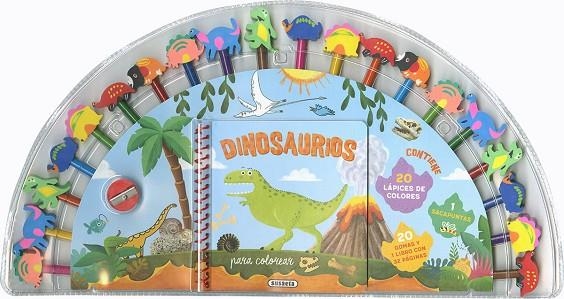 DINOSAURIOS PARA COLOREAR | 9788467787023 | EQUIPO SUSAETA | Llibreria Drac - Llibreria d'Olot | Comprar llibres en català i castellà online