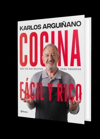 COCINA FACIL Y RICO (EJEMPLAR FIRMADO) | 8432715150138 | ARGUIÑANO, KARLOS | Llibreria Drac - Llibreria d'Olot | Comprar llibres en català i castellà online