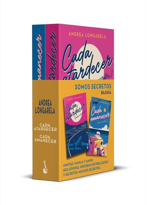 SOMOS SECRETOS (PACK CADA ATARDECER | CADA AMANECER) | 9788408267843 | LONGARELA, ANDREA | Llibreria Drac - Llibreria d'Olot | Comprar llibres en català i castellà online