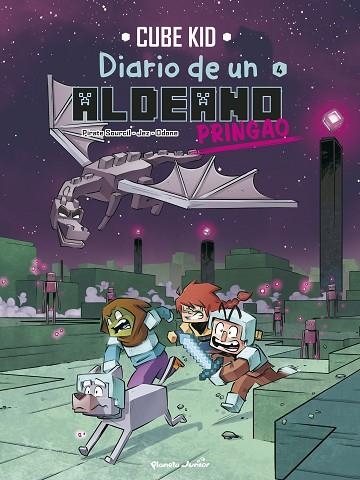 MINECRAFT. DIARIO DE UN ALDEANO PRINGAO. CÓMIC 4 | 9788408266662 | CUBE KID | Llibreria Drac - Librería de Olot | Comprar libros en catalán y castellano online