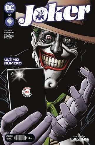 JOKER NÚM. 16 | 9788419586186 | TYNION IV, JAMES; PAKNADEL, ALEX | Llibreria Drac - Llibreria d'Olot | Comprar llibres en català i castellà online