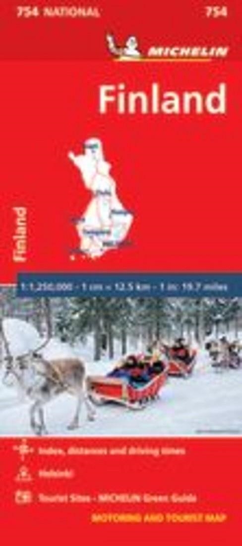 MAPA NATIONAL FINLANDIA (NATIONAL 754) | 9782067172920 | MICHELIN | Llibreria Drac - Llibreria d'Olot | Comprar llibres en català i castellà online