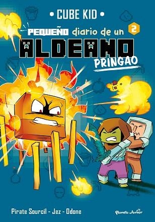 MINECRAFT. PEQUEÑO DIARIO DE UN ALDEANO PRINGAO 2 | 9788408269694 | CUBE KID | Llibreria Drac - Llibreria d'Olot | Comprar llibres en català i castellà online