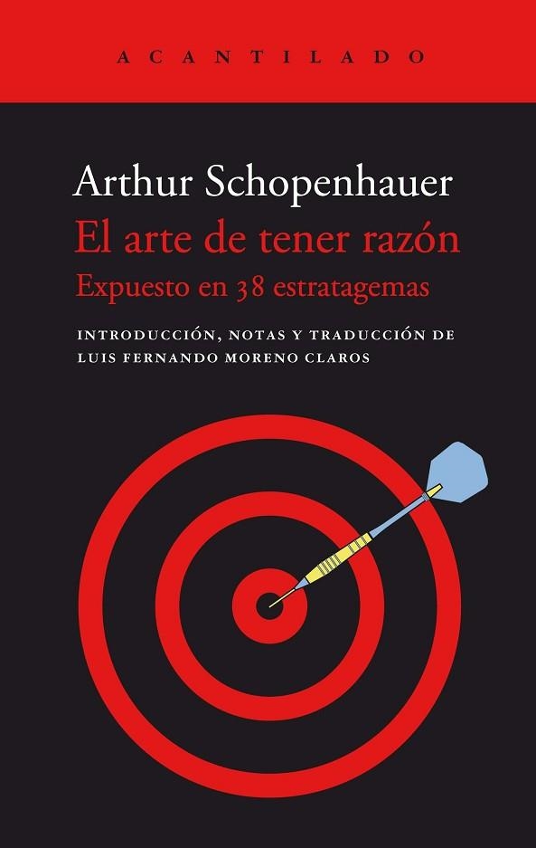 ARTE DE TENER RAZÓN, EL | 9788419036377 | SCHOPENHAUER, ARTHUR | Llibreria Drac - Librería de Olot | Comprar libros en catalán y castellano online