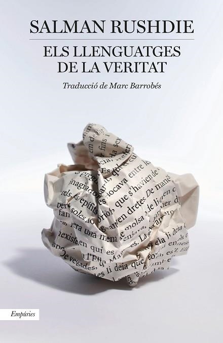 LLENGUATGE DE LA VERITAT, EL | 9788418833823 | RUSHDIE, SALMAN | Llibreria Drac - Librería de Olot | Comprar libros en catalán y castellano online