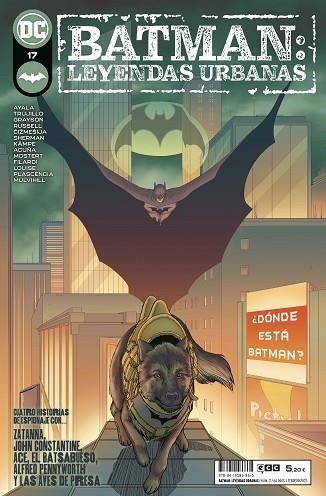 BATMAN: LEYENDAS URBANAS NÚM. 17 | 9788419586865 | AYALA, VITA/TRUJILLO, JOSH/GRAYSON, CHE/RUSSELL, MARK | Llibreria Drac - Llibreria d'Olot | Comprar llibres en català i castellà online