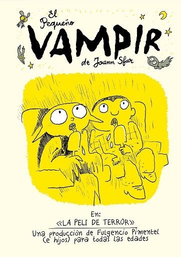 PEQUEÑO VAMPIR, EL. LA PELI DE TERROR | 9788417617998 | SFAR, JOANN | Llibreria Drac - Llibreria d'Olot | Comprar llibres en català i castellà online