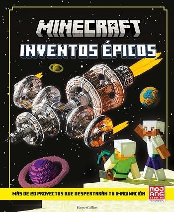 MINECRAFT OFICIAL: INVENTOS ÉPICOS | 9788418774492 | AB, MOJANG | Llibreria Drac - Librería de Olot | Comprar libros en catalán y castellano online