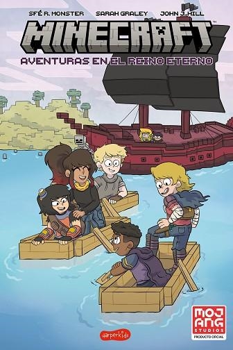 MINECRAFT OFICIAL: AVENTURAS EN EL REINO ETERNO (CÓMIC) | 9788418774836 | MONSTER, SFÉ R. | Llibreria Drac - Llibreria d'Olot | Comprar llibres en català i castellà online