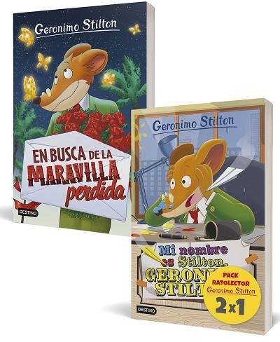 GERONIMO STILTON (PACK RATOLECTOR) | 9788408214922 | STILTON, GERONIMO | Llibreria Drac - Librería de Olot | Comprar libros en catalán y castellano online