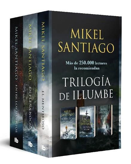 TRILOGÍA DE ILLUMBE (PACK CON: EL MENTIROSO | EN PLENA NOCHE | ENTRE LOS MUERTOS) | 9788413146508 | SANTIAGO, MIKEL | Llibreria Drac - Librería de Olot | Comprar libros en catalán y castellano online