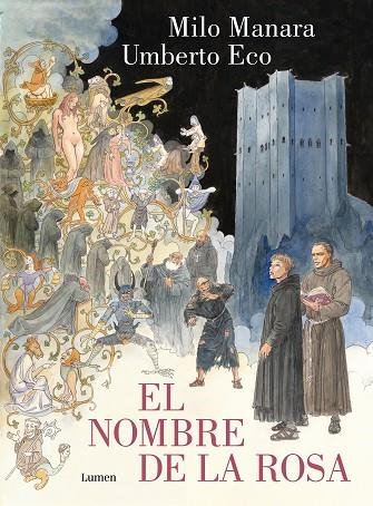 NOMBRE DE LA ROSA, EL (LA NOVELA GRÁFICA) | 9788426425737 | MANARA, MILO; ECO, UMBERTO | Llibreria Drac - Llibreria d'Olot | Comprar llibres en català i castellà online