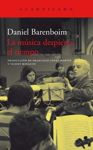 MÚSICA DESPIERTA EL TIEMPO, LA | 9788419036476 | BARENBOIM, DANIEL | Llibreria Drac - Llibreria d'Olot | Comprar llibres en català i castellà online