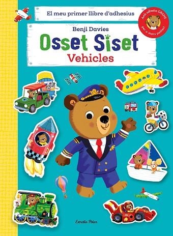 OSSET SISET. EL MEU PRIMER LLIBRE D'ADHESIUS. VEHICLES | 9788413894508 | DAVIES, BENJI | Llibreria Drac - Llibreria d'Olot | Comprar llibres en català i castellà online