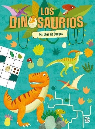 DINOSAURIOS-MI BLOC DE JUEGOS | 9789403232478 | AA.DD. | Llibreria Drac - Llibreria d'Olot | Comprar llibres en català i castellà online