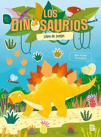 DINOSAURIOS-LIBRO DE JUEGOS CON STICKERS | 9789403232447 | AA.DD. | Llibreria Drac - Llibreria d'Olot | Comprar llibres en català i castellà online