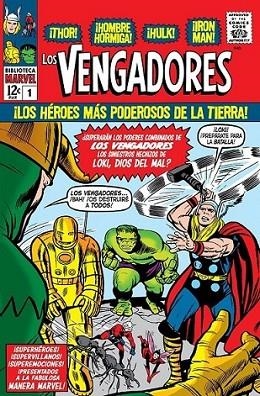 BIBLIOTECA MARVEL LOS VENGADORES 1. 1963-64: THE AVENGERS 1-6 USA | 9788411503310 | AA. DD | Llibreria Drac - Llibreria d'Olot | Comprar llibres en català i castellà online