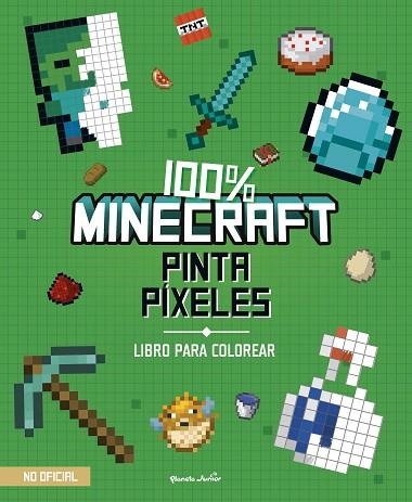 100% MINECRAFT. PINTA PÍXELES | 9788408271970 | AA.DD. | Llibreria Drac - Llibreria d'Olot | Comprar llibres en català i castellà online