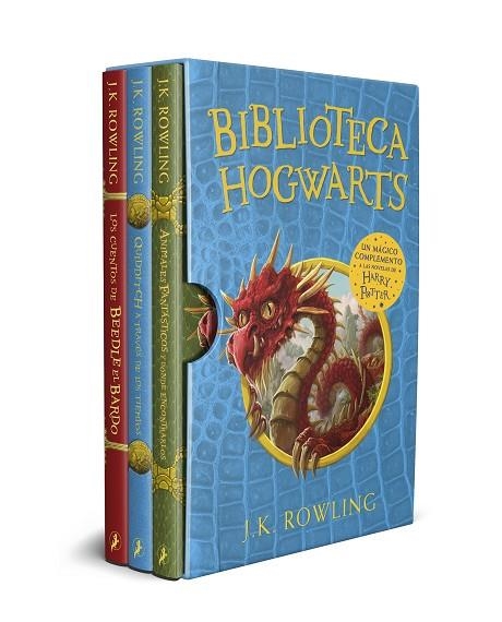 BIBLIOTECA HOGWARTS | 9788418796395 | ROWLING, J.K. | Llibreria Drac - Librería de Olot | Comprar libros en catalán y castellano online