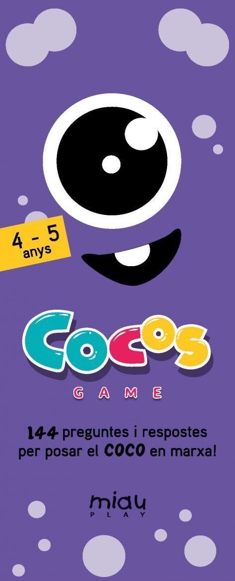 COCOS GAME 4-5 ANYS | 9788418749483 | RODRIGUEZ SANCHEZ, CARLOS | Llibreria Drac - Librería de Olot | Comprar libros en catalán y castellano online