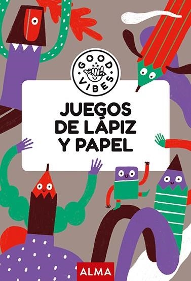 JUEGOS DE LÁPIZ Y PAPEL (GOOD VIBES) | 9788418933974 | NAVARRO, ÀNGELS | Llibreria Drac - Librería de Olot | Comprar libros en catalán y castellano online