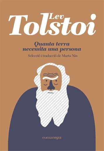 QUANTA TERRA NECESSITA UNA PERSONA | 9788419590398 | TOLSTOI, LEV | Llibreria Drac - Llibreria d'Olot | Comprar llibres en català i castellà online