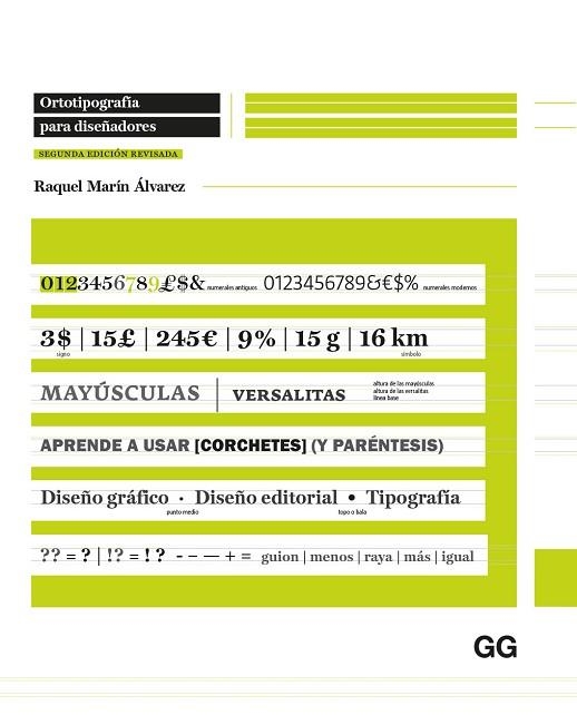 ORTOTIPOGRAFÍA PARA DISEÑADORES | 9788425234712 | MARÍN, RAQUEL | Llibreria Drac - Llibreria d'Olot | Comprar llibres en català i castellà online