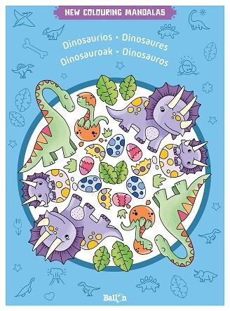 NEW COLOURING MANDALAS. DINOSAURIOS | 9789403225807 | AA.DD. | Llibreria Drac - Llibreria d'Olot | Comprar llibres en català i castellà online