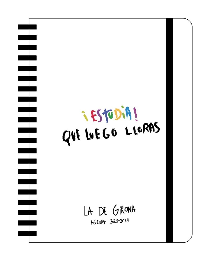 AGENDA ESCOLAR SEMANAL 2023-2024 "¡ESTUDIA!" LA DE GIRONA | 9788418195792 | LA DE GIRONA | Llibreria Drac - Llibreria d'Olot | Comprar llibres en català i castellà online