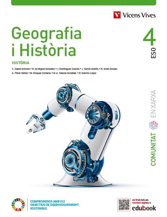 GEOGRAFIA I HISTORIA 4 (COMUNITAT EN XARXA) | 9788468295084 | GATELL ARIMONT, CRISTINA/SOBRINO LOPEZ, DIEGO/SABIOTE GONZÁLEZ, MARÍA ÁNGELES/RISQUES CORBELLA, MANE | Llibreria Drac - Llibreria d'Olot | Comprar llibres en català i castellà online