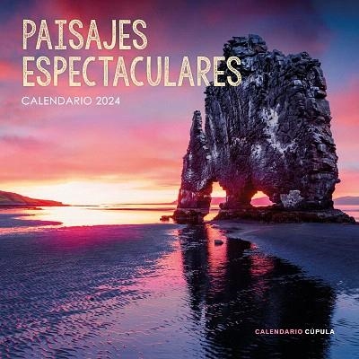 CALENDARIO PAISAJES ESPECTACULARES 2024 | 9788448037994 | AA.DD. | Llibreria Drac - Llibreria d'Olot | Comprar llibres en català i castellà online