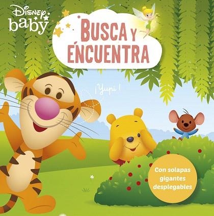 DISNEY BABY. BUSCA Y ENCUENTRA. CON SOLAPAS GIGANTES DESPLEGABLES | 9788418940378 | DISNEY | Llibreria Drac - Llibreria d'Olot | Comprar llibres en català i castellà online