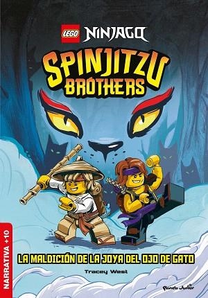 LEGO NINJAGO. SPINJITZU BROTHERS. LA MALDICIÓN DE LA JOYA DEL OJO DE GATO | 9788408269625 | LEGO | Llibreria Drac - Llibreria d'Olot | Comprar llibres en català i castellà online