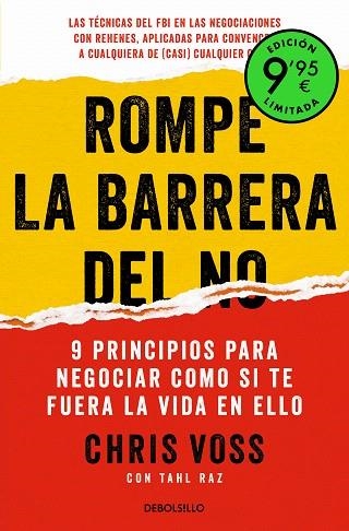 ROMPE LA BARRERA DEL NO (EDICIÓN LIMITADA) | 9788466363907 | VOSS, CHRIS | Llibreria Drac - Llibreria d'Olot | Comprar llibres en català i castellà online