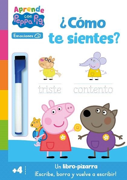 APRENDE CON PEPPA. ¿CÓMO TE SIENTES? (PEPPA PIG. PRIMEROS APRENDIZAJES) | 9788448866273 | EONE HASBRO | Llibreria Drac - Llibreria d'Olot | Comprar llibres en català i castellà online