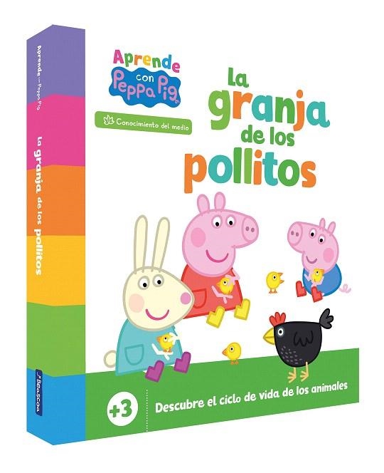 GRANJA DE LOS POLLITOS, LA (PEPPA PIG. LIBRO DE CARTÓN) | 9788448865740 | EONE HASBRO | Llibreria Drac - Llibreria d'Olot | Comprar llibres en català i castellà online