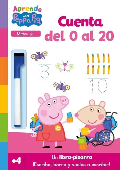 APRENDE CON PEPPA. CUENTA DEL 0 AL 20 (PEPPA PIG. PRIMEROS APRENDIZAJES) | 9788448866266 | EONE HASBRO | Llibreria Drac - Librería de Olot | Comprar libros en catalán y castellano online