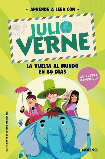 VUELTA AL MUNDO EN 80 DÍAS, LA (APRENDE A LEER CON VERNE) | 9788427237407 | GREEN, SHIA; VERNE, JULIO | Llibreria Drac - Llibreria d'Olot | Comprar llibres en català i castellà online