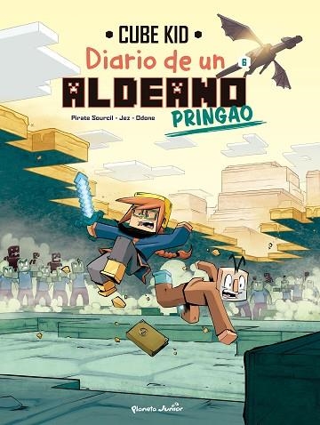 MINECRAFT. DIARIO DE UN ALDEANO PRINGAO. CÓMIC 6 | 9788408277729 | CUBE KID | Llibreria Drac - Librería de Olot | Comprar libros en catalán y castellano online