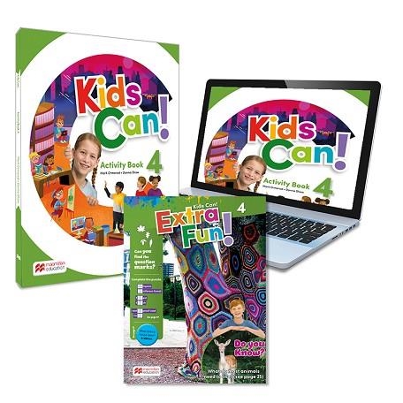 KIDS CAN! 4 ACTIVITY BOOK: CUADERNO DE ACTIVIDADES IMPRESO + ACCESO A LA VERSIÓN | 9781380053145 | OMEROND, MARK/SHAW, DONNA | Llibreria Drac - Llibreria d'Olot | Comprar llibres en català i castellà online