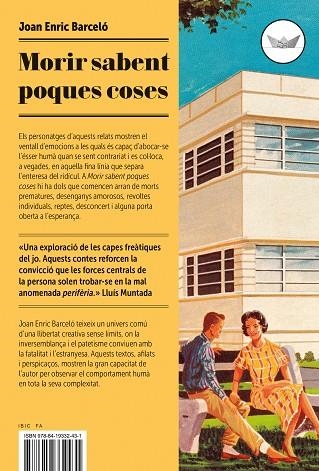 MORIR SABENT POQUES COSES | 9788419332431 | BARCELÓ, JOAN ENRIC | Llibreria Drac - Llibreria d'Olot | Comprar llibres en català i castellà online