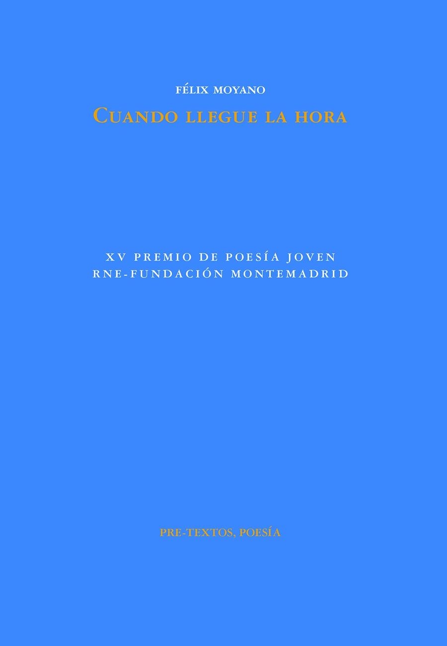 CUANDO LLEGUE LA HORA | 9788419633538 | MOYANO, FÉLIX | Llibreria Drac - Llibreria d'Olot | Comprar llibres en català i castellà online