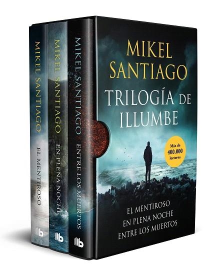 TRILOGÍA DE ILLUMBE (ESTUCHE CON: EL MENTIROSO | EN PLENA NOCHE | ENTRE LOS MUERTOS) | 9788413145693 | SANTIAGO, MIKEL | Llibreria Drac - Llibreria d'Olot | Comprar llibres en català i castellà online