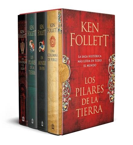 ESTUCHE SAGA LOS PILARES DE LA TIERRA | 9788466372732 | FOLLETT, KEN | Llibreria Drac - Llibreria d'Olot | Comprar llibres en català i castellà online