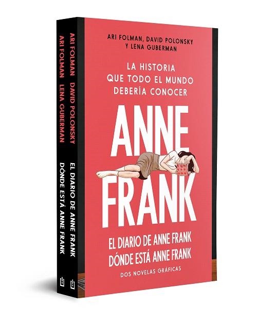 DIARIO DE ANNE FRANCK (PACK CON: DIARIO DE ANNE FRANK | DÓNDE ESTÁ ANNE FRANK?) | 9788466374217 | FRANK, ANNE | Llibreria Drac - Librería de Olot | Comprar libros en catalán y castellano online