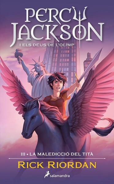 MALEDICCIÓ DEL TITÀ, LA (PERCY JACKSON I ELS DÉUS DE L'OLIMP 3) | 9788419275721 | RIORDAN, RICK | Llibreria Drac - Librería de Olot | Comprar libros en catalán y castellano online