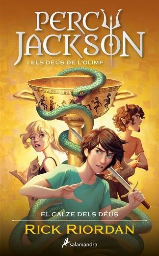 PERCY JACKSON I EL CALZE DELS DÉUS (PERCY JACKSON I ELS DÉUS DE L'OLIMP 6) | 9788419275516 | RIORDAN, RICK | Llibreria Drac - Librería de Olot | Comprar libros en catalán y castellano online