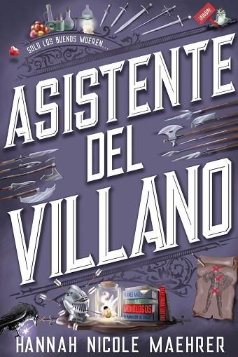 ASISTENTE DEL VILLANO | 9788419988003 | MAEHRER, HANNAH NICOLE | Llibreria Drac - Llibreria d'Olot | Comprar llibres en català i castellà online