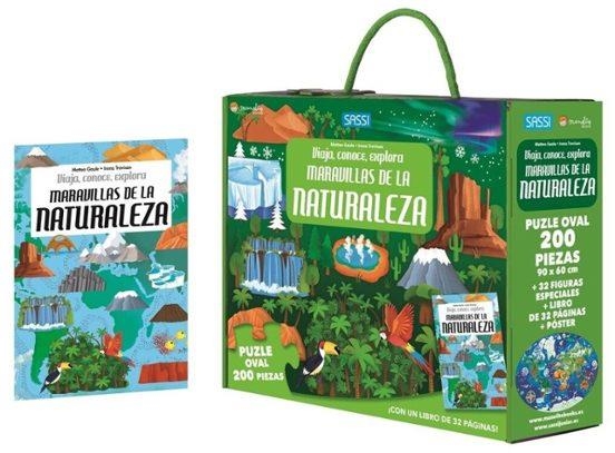 MARAVILLAS DE LA NATURALEZA. VIAJA, CONOCE, EXPLORA (LIBRO + PUZZLE) | 9788419714817 | AA.DD. | Llibreria Drac - Llibreria d'Olot | Comprar llibres en català i castellà online